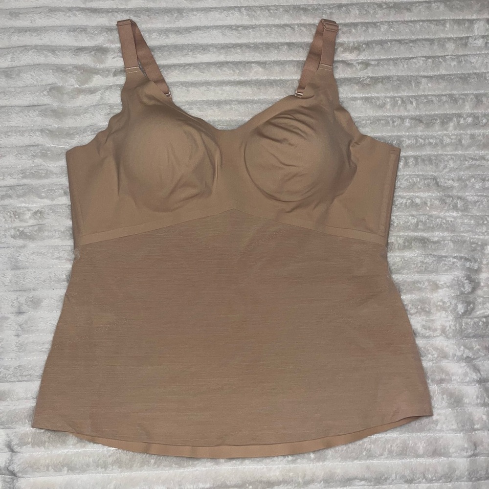 Honeylove LiftWear Shapewear Cami in Sand • Size 2X